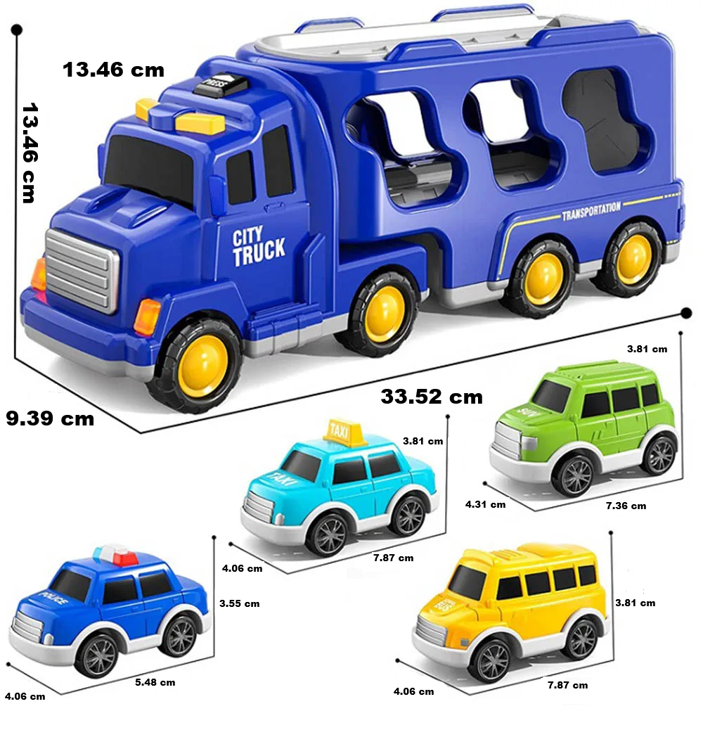 Interactive Truck with Light and Music - GlowRider-Yellow-State of Style