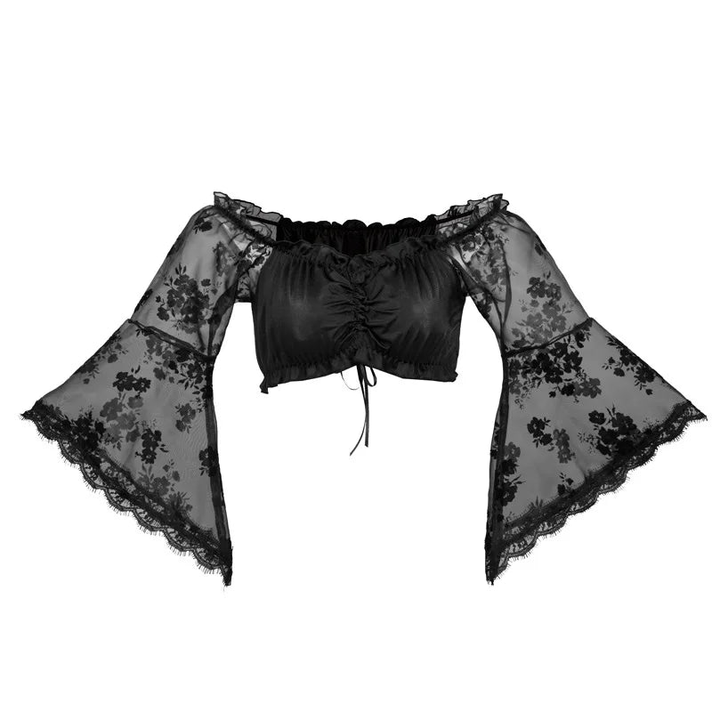 Irmgard Dirndl Blouse – Plus Size Bavarian Style for Oktoberfest-Black (Long Sleeve)-S-State of Style