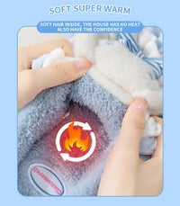 Isabel Slippers | Cute & Warm-Blue-5.0 - 6.0 (22 cm)-State of Style