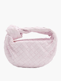 Isabella Woven Mini Handbag-Pink-State of Style