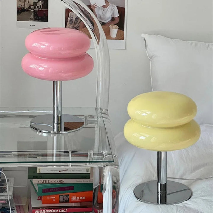 Italian Bauhaus Table Lamp – RetroGlow-Orange-State of Style