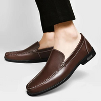 Italian slippers made of genuine leather – Emilio-Blue-6-State of Style
