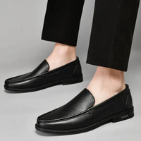 Italian slippers made of genuine leather – Emilio-Blue-6-State of Style