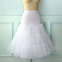 Janine Tutu Petticoat – Elegant Layered Underskirt for a Glamorous Look-White-S-State of Style