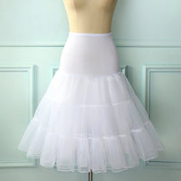 Janine Tutu Petticoat – Elegant Layered Underskirt for a Glamorous Look-White-S-State of Style