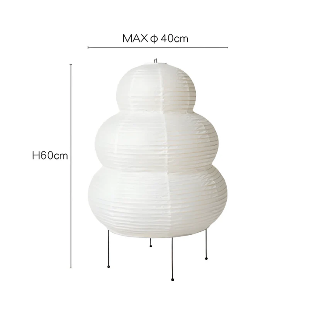 Japanese Wabi-Sabi Floor Lamp - SereneAura-State of Style