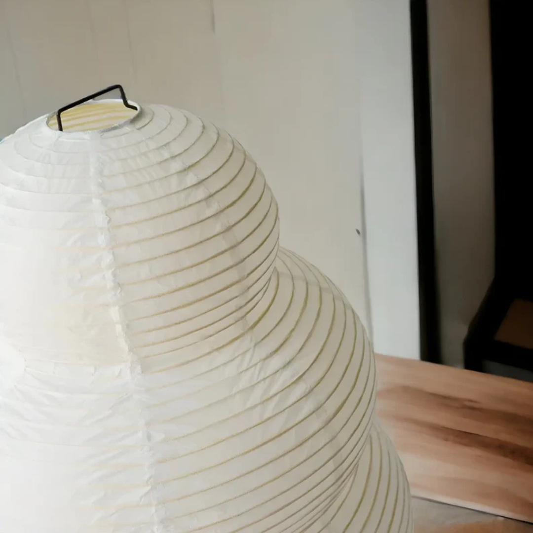 Japanese Wabi-Sabi Floor Lamp - SereneAura-State of Style