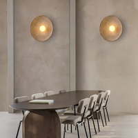 Japanese Wabi-Sabi Wall Lamp - ZenGlow Disc-State of Style