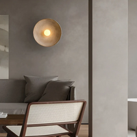 Japanese Wabi-Sabi Wall Lamp - ZenGlow Disc-State of Style