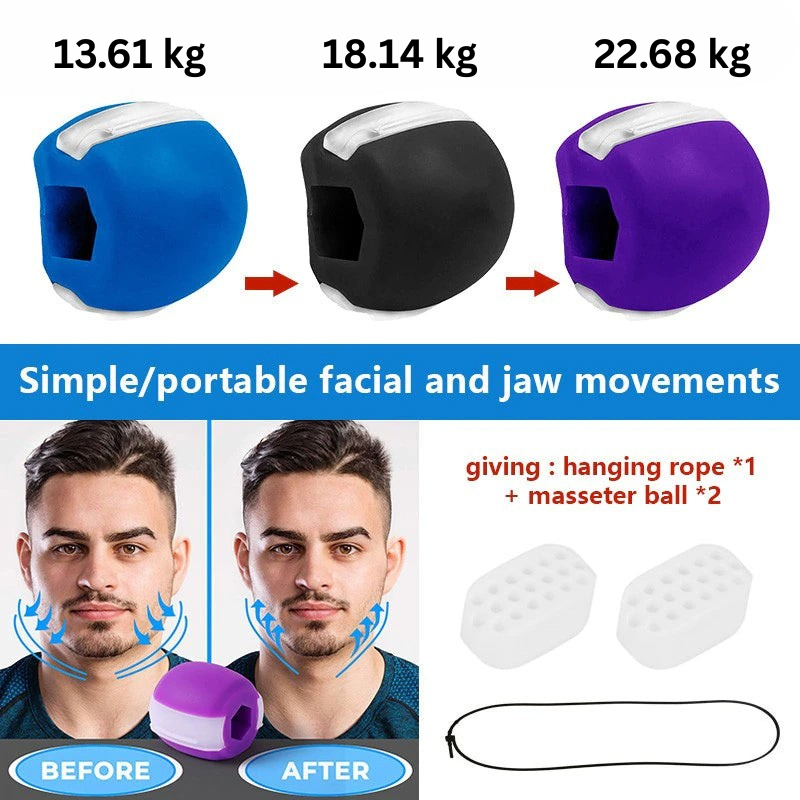 Jaw Trainer - JawSculpt-Blue-State of Style