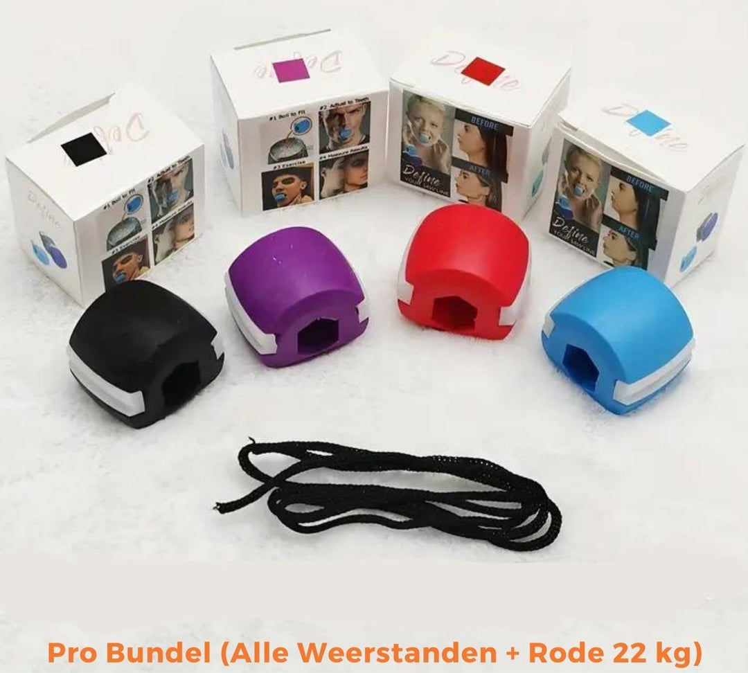 JawSculptor Pro – Jaw Trainer-Beginner Bundle (13 + 18 kg resistance)-State of Style
