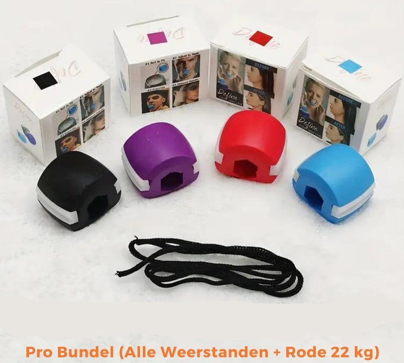 JawSculptor Pro – Jaw Trainer-Beginner Bundle (13 + 18 kg resistance)-State of Style