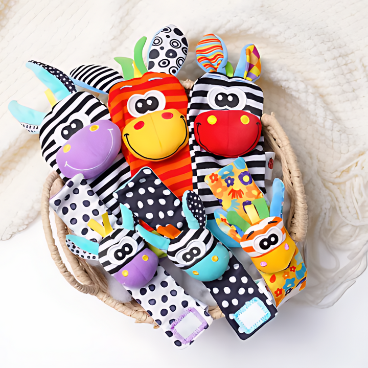 Jolly Animal Rattles - RattleJoy-State of Style