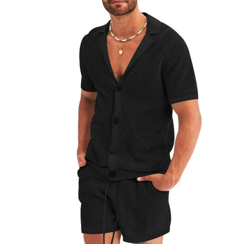 Jonathan Loungewear Set | Two-Piece & Comfortable-Black-S-State of Style