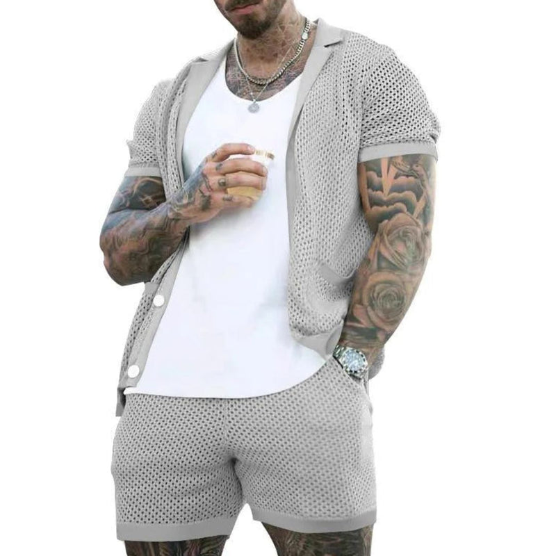 Jonathan Loungewear Set | Two-Piece & Comfortable-Blue-S-State of Style