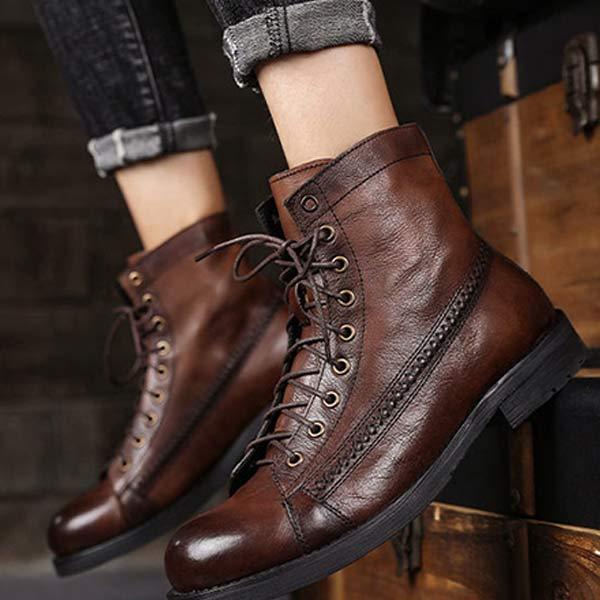 Men's ankle boots classic with modern design – Leandro