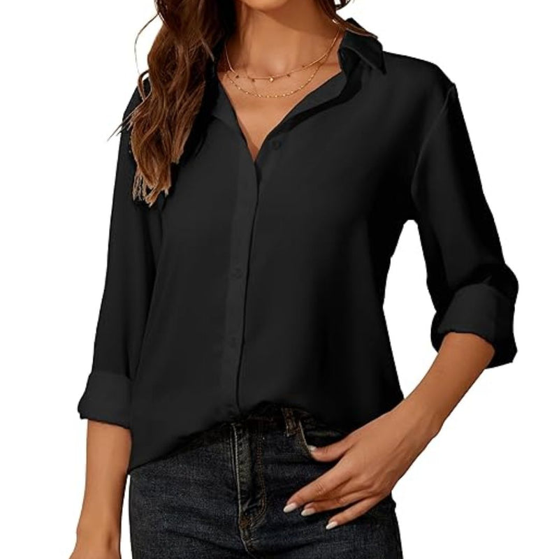 Katherine Blouse | Stylish & Versatile-Black-S-State of Style