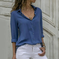 Katherine Blouse | Stylish & Versatile-Blue-S-State of Style