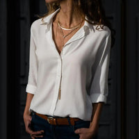 Katherine Blouse | Stylish & Versatile-White-S-State of Style