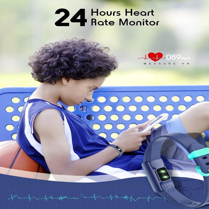 KidFit Pro Slim Fitness Tracker for Kids-Black-State of Style