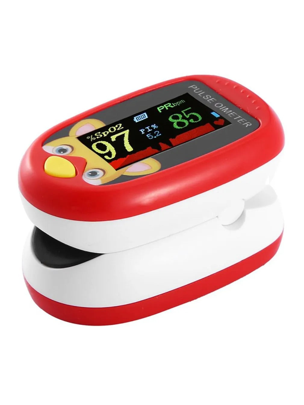 KidPulse Kid-Friendly Pulse Oximeter for Health Monitoring-Blue-State of Style