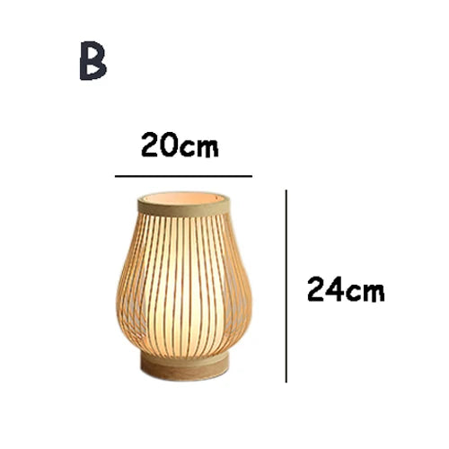 KiraLamp – Japanese Style Table Lamp-A: 13 cm x 36 cm-State of Style