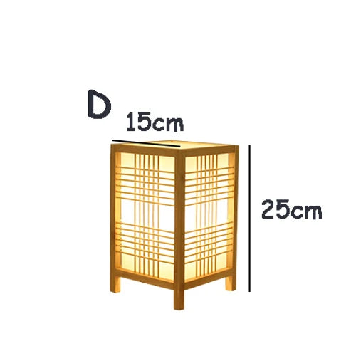 KiraLamp – Japanese Style Table Lamp-A: 13 cm x 36 cm-State of Style