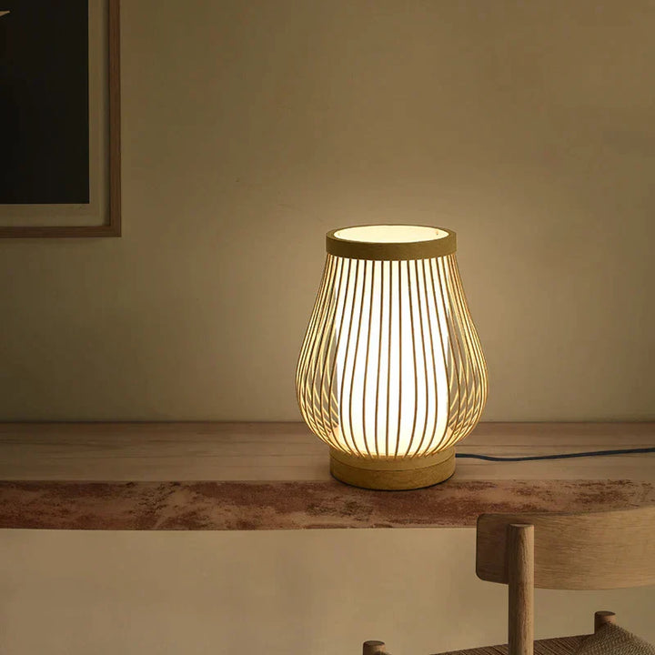 KiraLamp – Japanese Style Table Lamp-B: 20 cm x 24 cm-State of Style