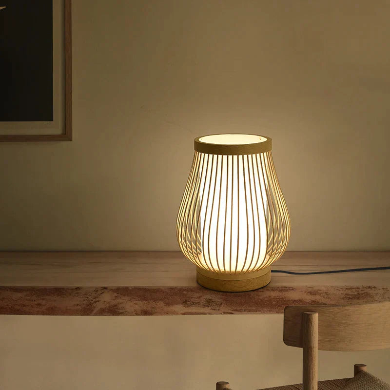 KiraLamp – Japanese Style Table Lamp-B: 20 cm x 24 cm-State of Style