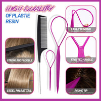 Kleurvolle Elastische Haarbanden en Accessoires Set-State of Style