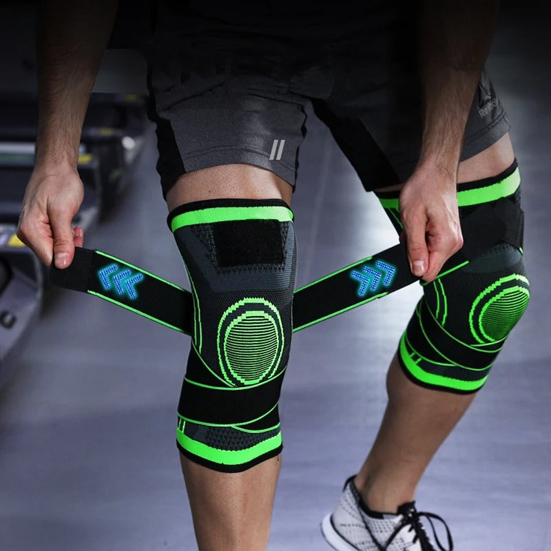 Knee Sleeves for Pain Relief and Stability - FlexiSupport-Green-S-State of Style