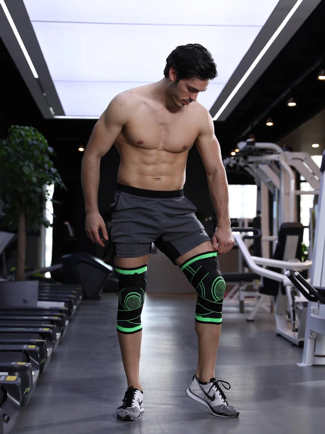 Knee Sleeves for Pain Relief and Stability - FlexiSupport-Green-S-State of Style