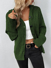 Knitted Cardigan for Women - Sofia-Green-S-State of Style