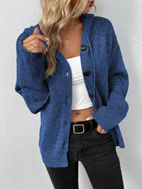 Knitted Cardigan for Women - Sofia-Light Blue-S-State of Style