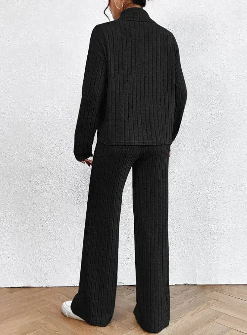 Knitted Women's Outfit - Emma-Pink-S-State of Style