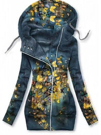 Ladies Butterfly Art Cardigan – Alina-Light grey-S-State of Style