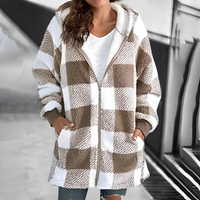 Ladies' Coat with Hood - Camila-Khaki-S-State of Style