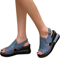 Ladies' Comfort Sandals City Look – Sissy-Black-3-State of Style