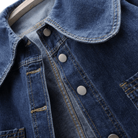 Ladies' denim jacket with sailor collar – Giovanna-S-State of Style
