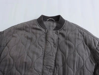 Ladies Oversized Grey Bomber Jacket - Alexa-Grey-XS-State of Style