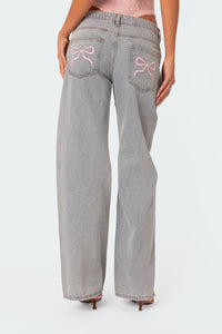 Ladies' Relaxed Fit Denim Jeans - Skylar-S-State of Style