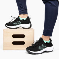Ladies Sneakers - FlexiComfort-Black Purple-3.0-State of Style