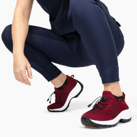 Ladies Sneakers - FlexiComfort-Black Purple-3.0-State of Style