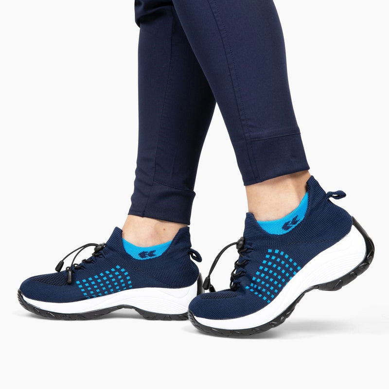 Ladies Sneakers - FlexiComfort-Black Purple-3.0-State of Style