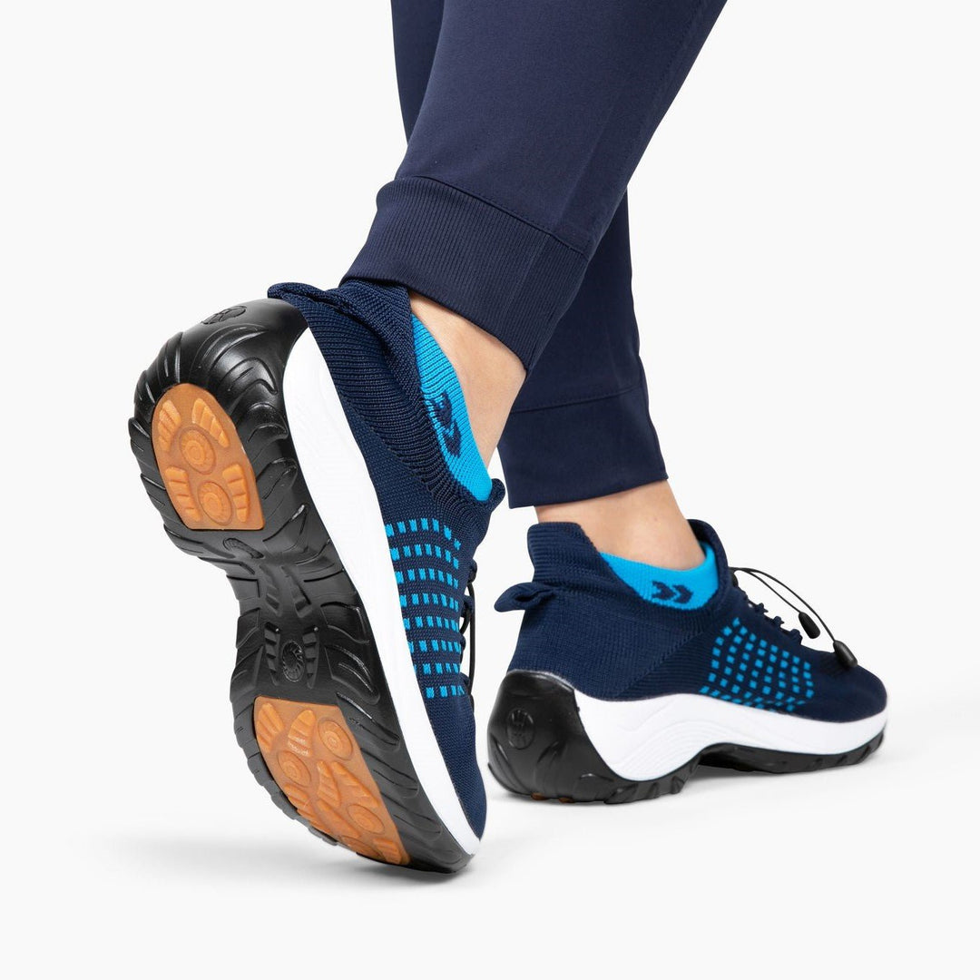 Ladies Sneakers - FlexiComfort-Black Purple-3.0-State of Style