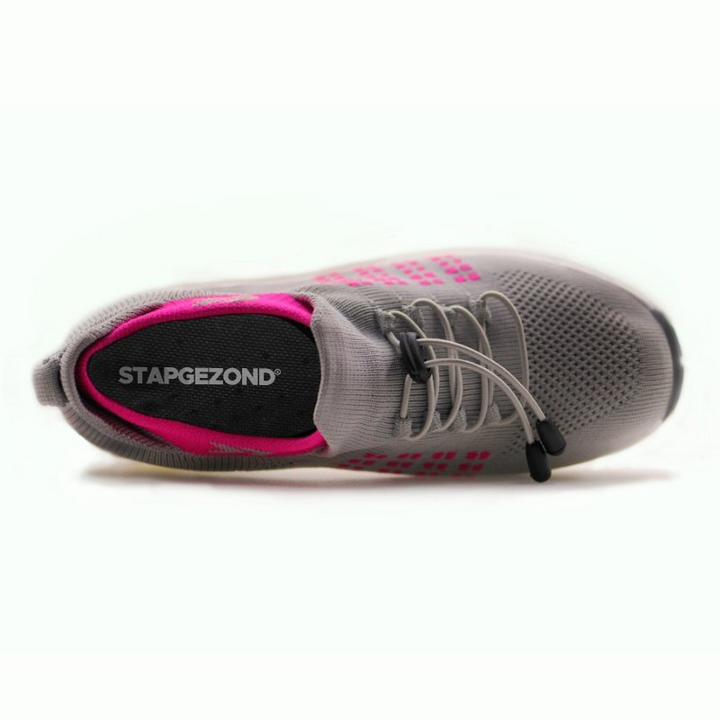 Ladies Sneakers - FlexiComfort-Black Purple-3.0-State of Style
