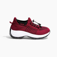 Ladies Sneakers - FlexiComfort-Red-3.0-State of Style
