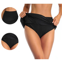 Ladies' swim shorts with side slit – Liv-Black-XS-State of Style