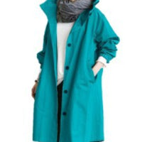 Ladies Trench Coat - Avalon-Blue-S-State of Style