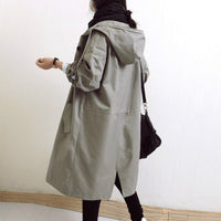 Ladies Trench Coat - Avalon-Grey-S-State of Style